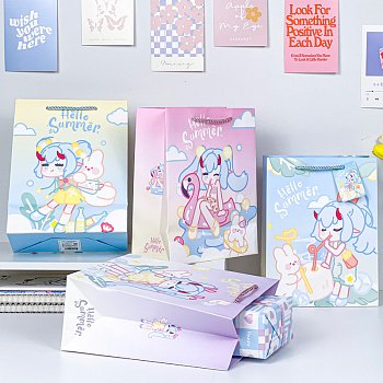 Пакет подарочный Yokee Summer 24*18см