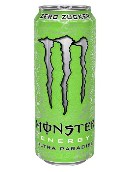 Энергетический напиток Monster Energy со вкусом киви и яблока 0,33мл
