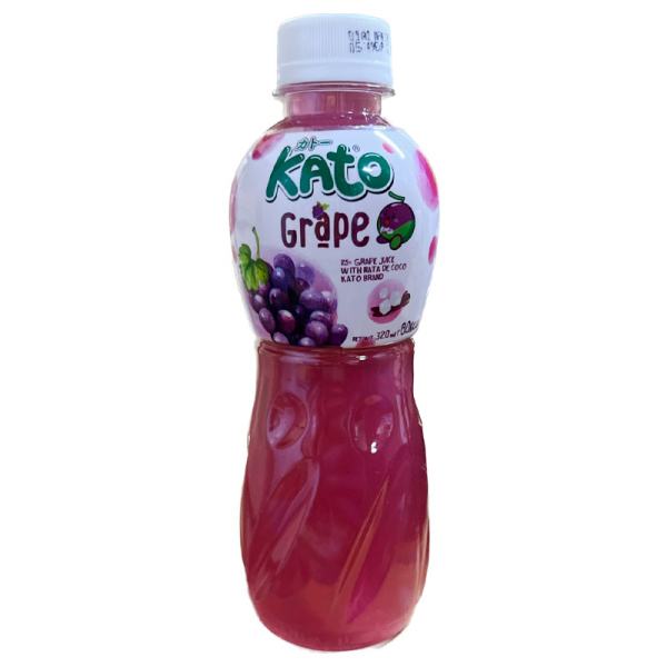 Napitok KATO Nektar so vkusom vinograda i kokosovoy myakotyu 320ml