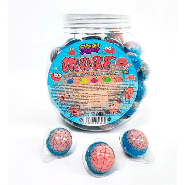 Zhevatelnaya rezinka Kandi master mozg s dzhemom 13g