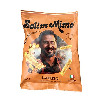 Снек Solim Mimo пшеничный со вкусом барбекю 60г
