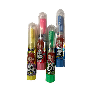 Мармелад Qulesinian Crazy Turn фруктовый джем в ассортименте 15г