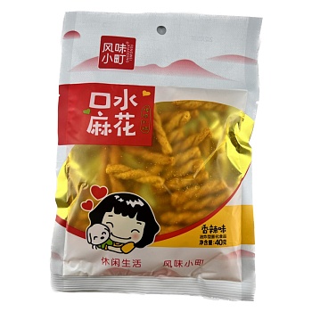 Чипсы Fengwel Xiaoding острая жареные 40г