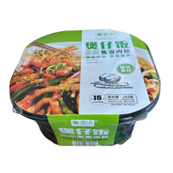 Ris LeiQia samorazogrevayushchiysya so svininoy v rybnom souse 245g