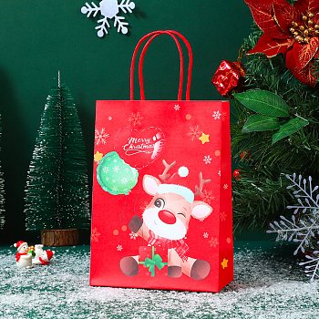 Пакет подарочный Yokee Новый год Y-02 27*21см