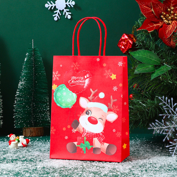 Paket podarochnyy Yokee Novyy god Y-02 27*21sm_2