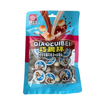 Хрустящее печенье Huifengyuan Qiaocuibei с наполнителем 100г