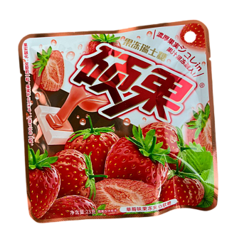 Жевательные конфеты Jelly со вкусом клубники 23г