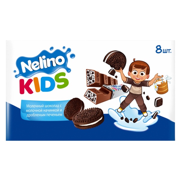 Shokolad Nelino Kids Black Cookie 93g