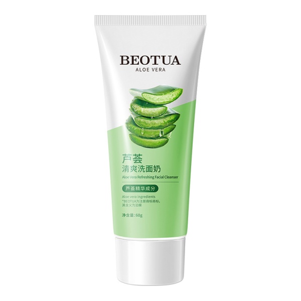 Ochishchayushchee sredstvo dlya litsa Beotua s ekstraktom aloe vera 60g