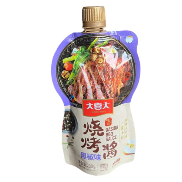 Sosus Dasida Barbekyu s chernym pertsem 238g