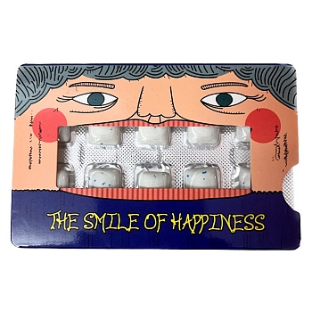 Жевательная резинка Jiajiahao The Smile of Happiness Мята 18г