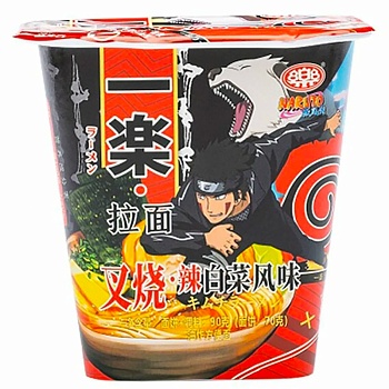 Лапша рамен Yile Naruto кимчи и свинина 90г