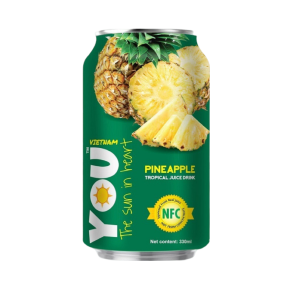 Napitok You Vietnam s sokom Ananas 0,33ml