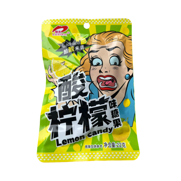 Konfety Luxing Cool Acid Limon 22g