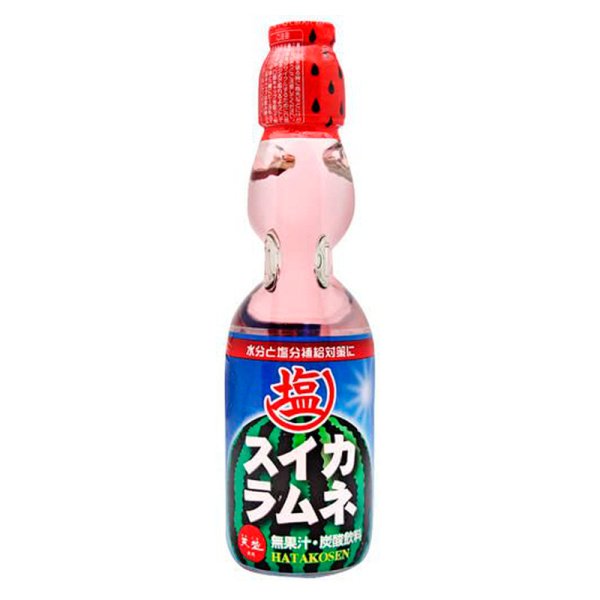 Napitok gazirovannyy Hata Kosen Ramune Ramune Arbuz 200ml