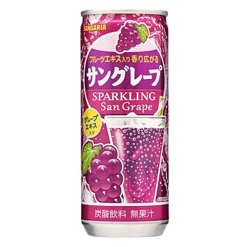 Напиток газированный Sangaria San Grape Виноград 250мл
