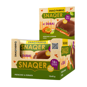 Печенье Snaq Fabriq с фисташковой пастой и хрустящим тестом 45г