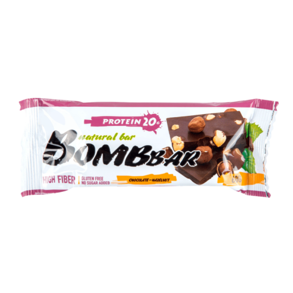 Batonchik Bombbar Shokolad-funduk 60g