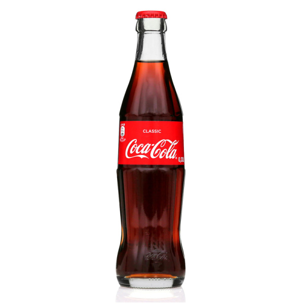 Napitok Coca-cola 0,248l steklo