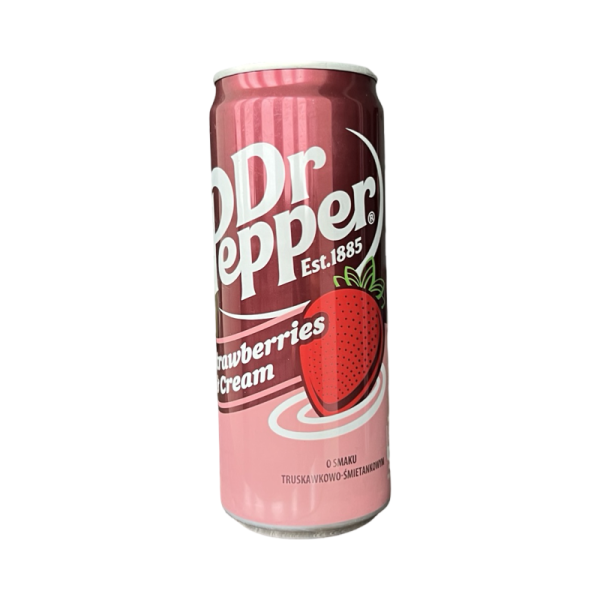 Napitok Dr.Pepper klubnika so slivkami 330ml