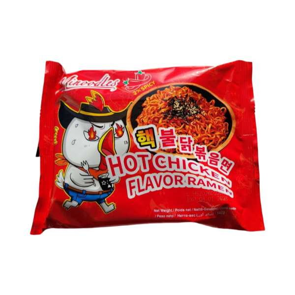 Lapsha Minoodles Flavor Ramen so vkusom ostroy kuritsy 142g