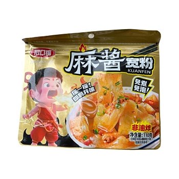 Лапша KUANFEN с кунжутным соусом 110гр