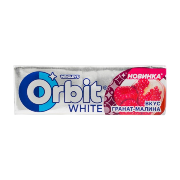 Zhevatelnaya rezinka Orbit osvezhayushchaya granat-malina 14g