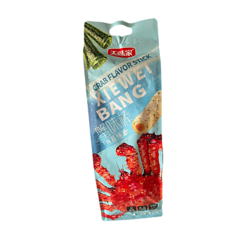 Чипсы XieWeiBang крабовые с морскими водорослями 200г