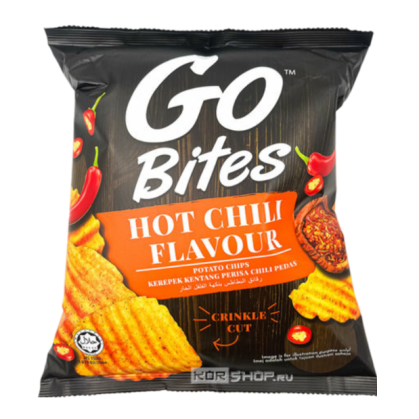 Chipsy kartofelnye Hari Hari so vkusom ostrogo pertsa chili 60g