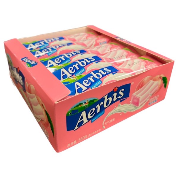 Konfety zhevatelnye Aerbis Persik 28g