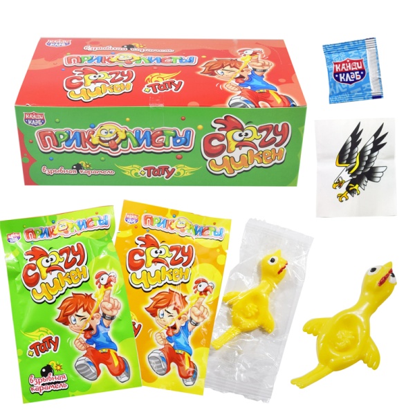 Vzryvnaya karamel Kandi Klab Crazy Chiken