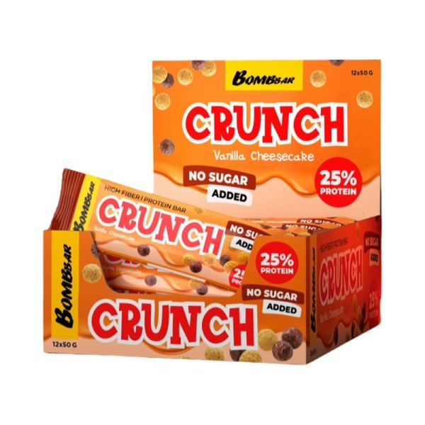 Batonchik Bombbar so vkusom Kranch Vanil Chizkeyk 50g