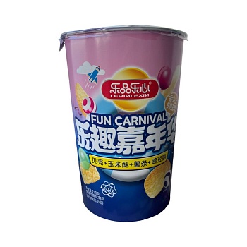 Чипсы Lepinlexin Fun Carnival 218г