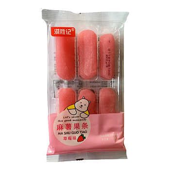 Моти Hung Shing Kee Клубника 180г