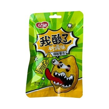 Карамель Yinuo кисла фруктовая 25г