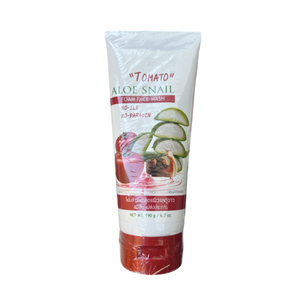 Penka AR dlya litsa s tomatom, ulitkoy i aloe vera 190g