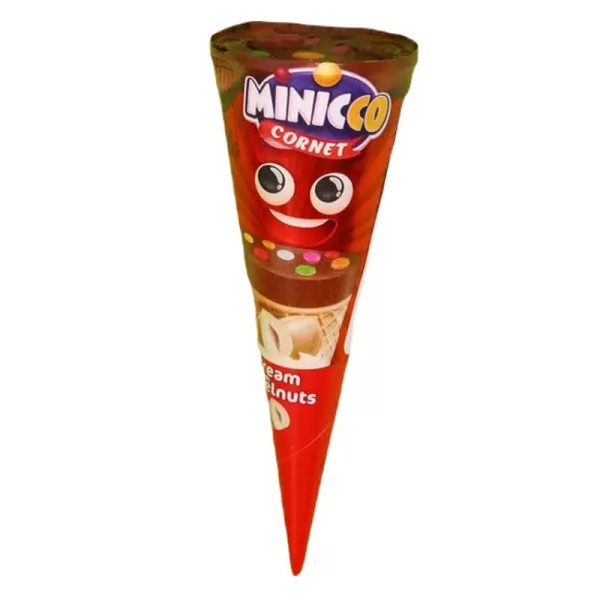Vafelnyy rozhok Minicco Cornet Hazelnut 25g