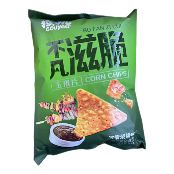 Чипсы Gouyaer кукурузные со вкусом барбекю 158г