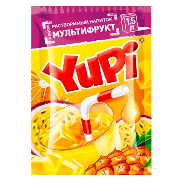 Napitok rastvorimyy Yupi multifrukt 12g