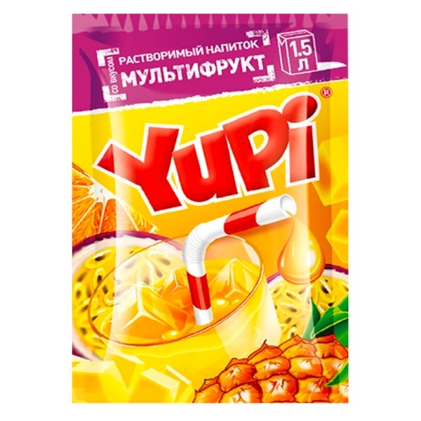 Napitok rastvorimyy Yupi multifrukt 12g