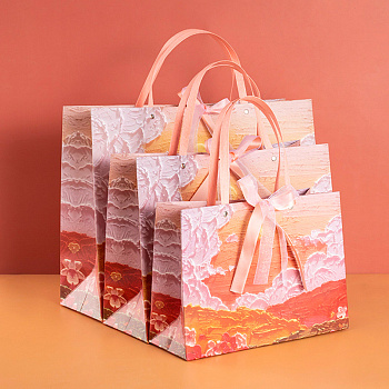 Пакет подарочный Yokee Nature 35*26см