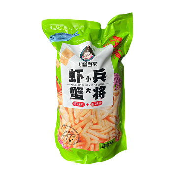 Чипсы Dangjia со вкусом креветки и краба с чесноком 200г