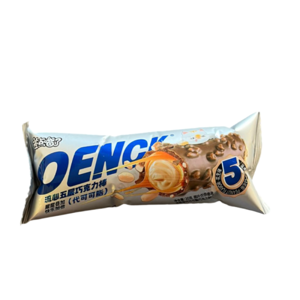 Shokoladnyy batonchik Oenck s orekhami i karamelyu 20g