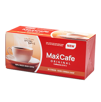 Кофе Max Cafe Оригинал растворимый 3в1 12г