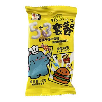 Мармелад Benhefood 5 plus 3 фруктовый 26г