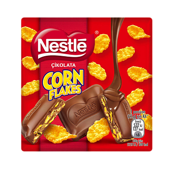 Шоколад Nestle с кусочками хлопьев 60г