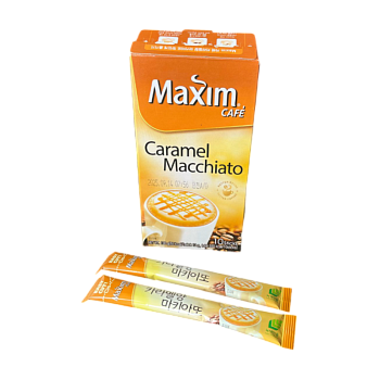Кофе Maxim растворимый 3в1 карамельный макиато 13г