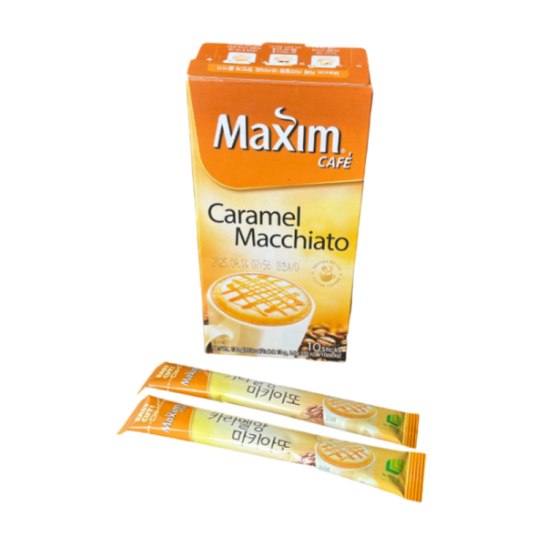 Kofe Maxim rastvorimyy 3v1 karamelnyy makiato 13g