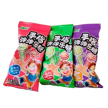 Леденцы на спиральке Finger Ball Фруктовые 10г